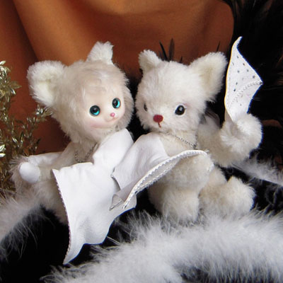 白コウモリ ぬいぐるみ